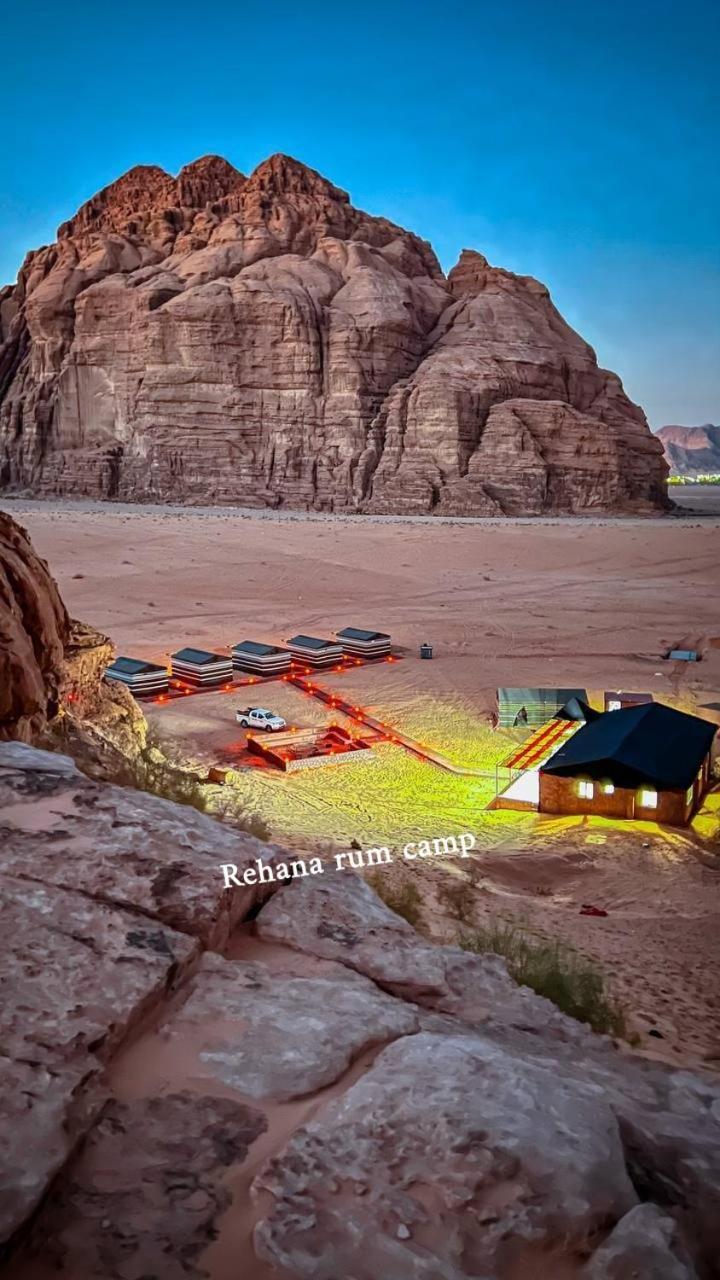 Rehana Rum Camp Hotell Wadi Rum Exteriör bild